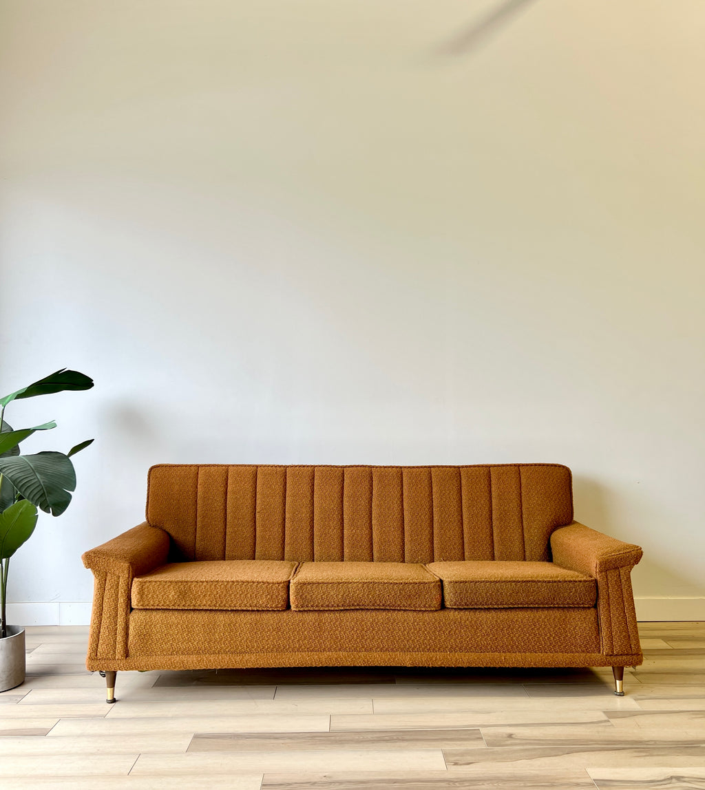 Vintage Mid Century Mastercraft of Omaha Sofa