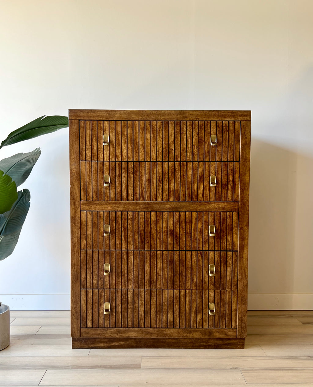 Vintage Five Drawer Dresser