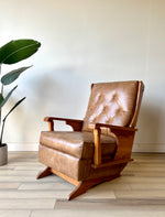 Vintage 1950s Western Lounge Chair