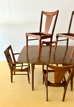 Vintage Mid Century Dining Set by Garrison w/ Upholstery Service