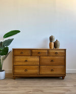 Vintage Seven Drawer Dresser