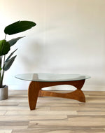 Vintage Mid Century Nakashima Style Coffee Table