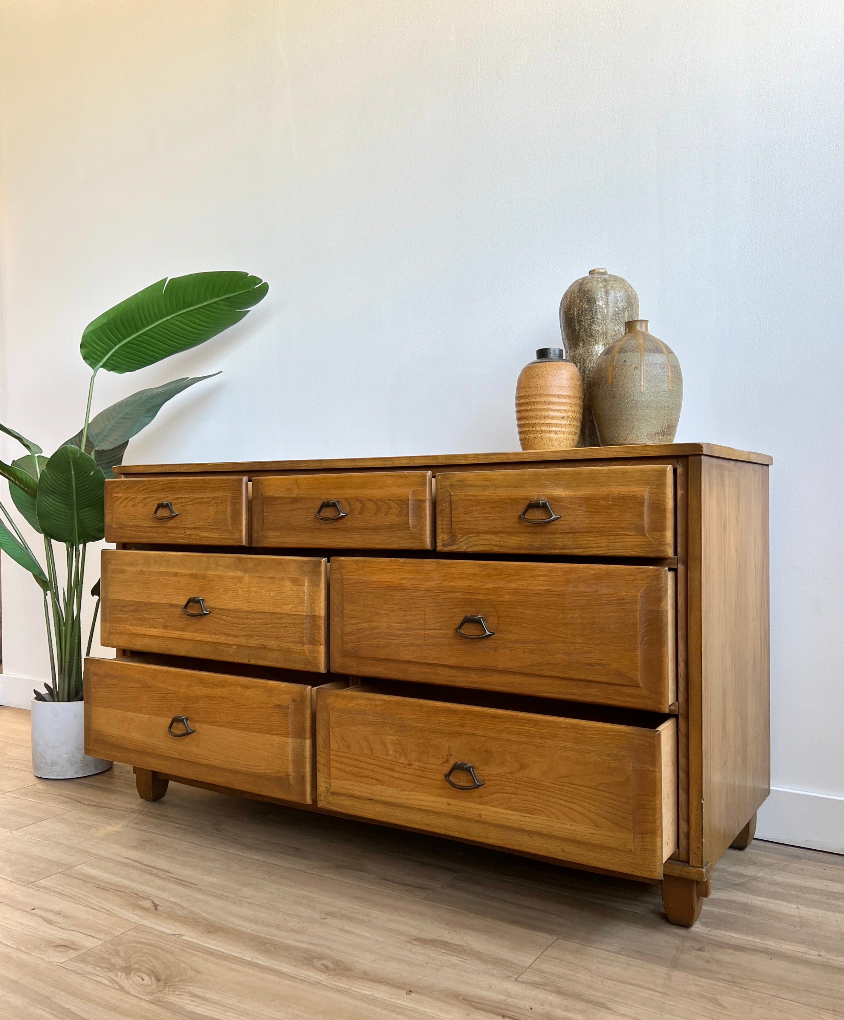 Vintage Seven Drawer Dresser – Home and Closet Vintage