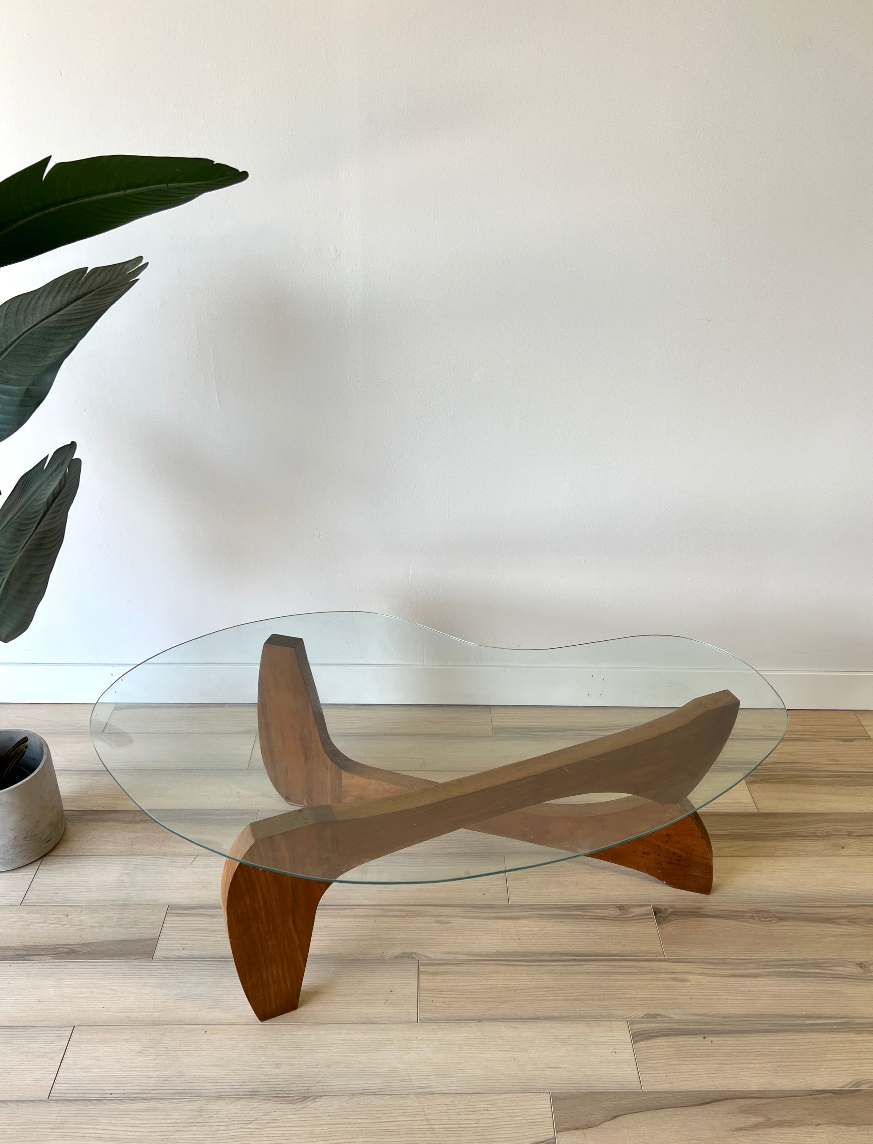 Vintage Mid Century Nakashima Style Coffee Table