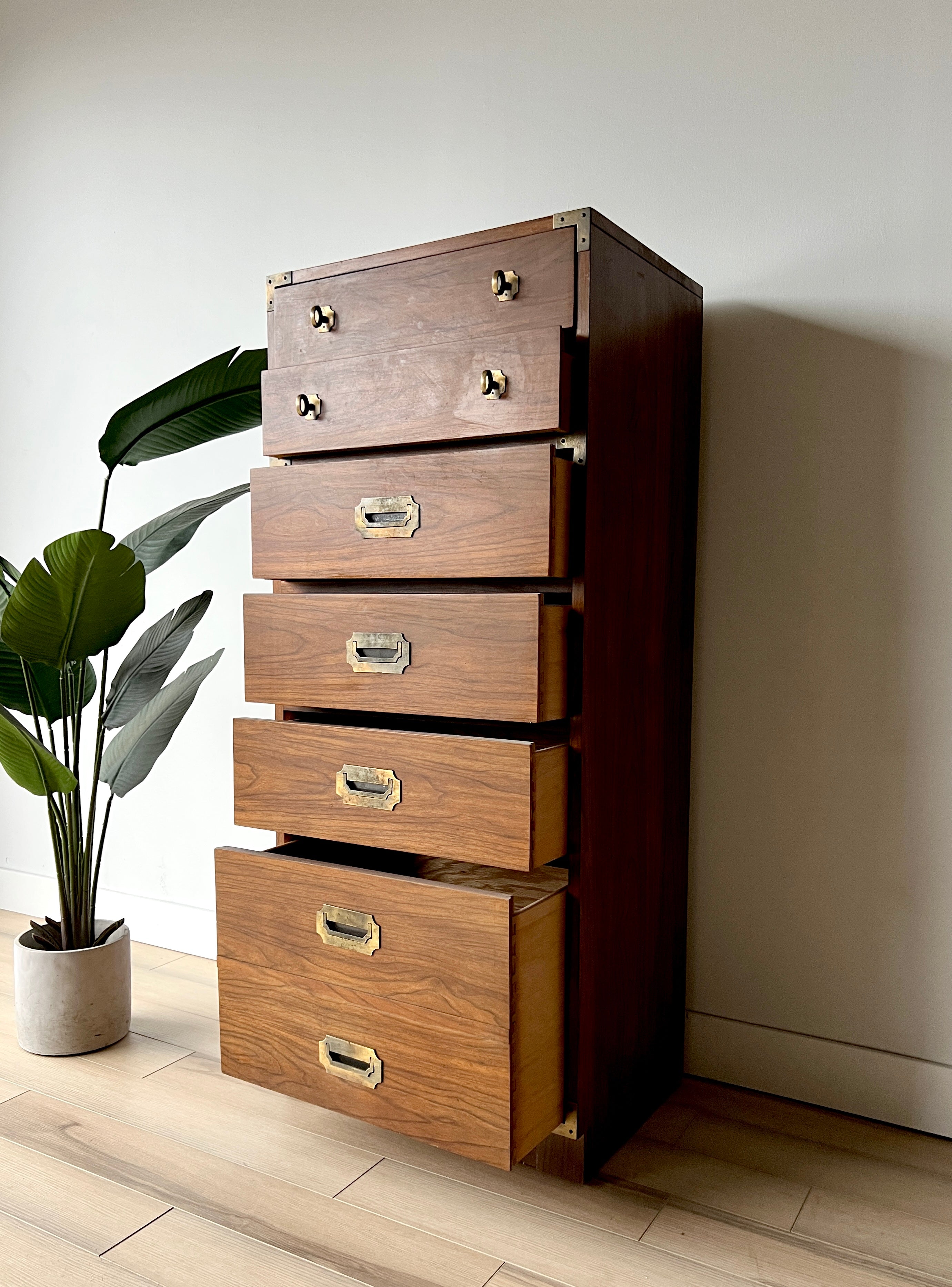 campaign dresser Vintage Campaign Style Dresser – Home and Closet Vintage