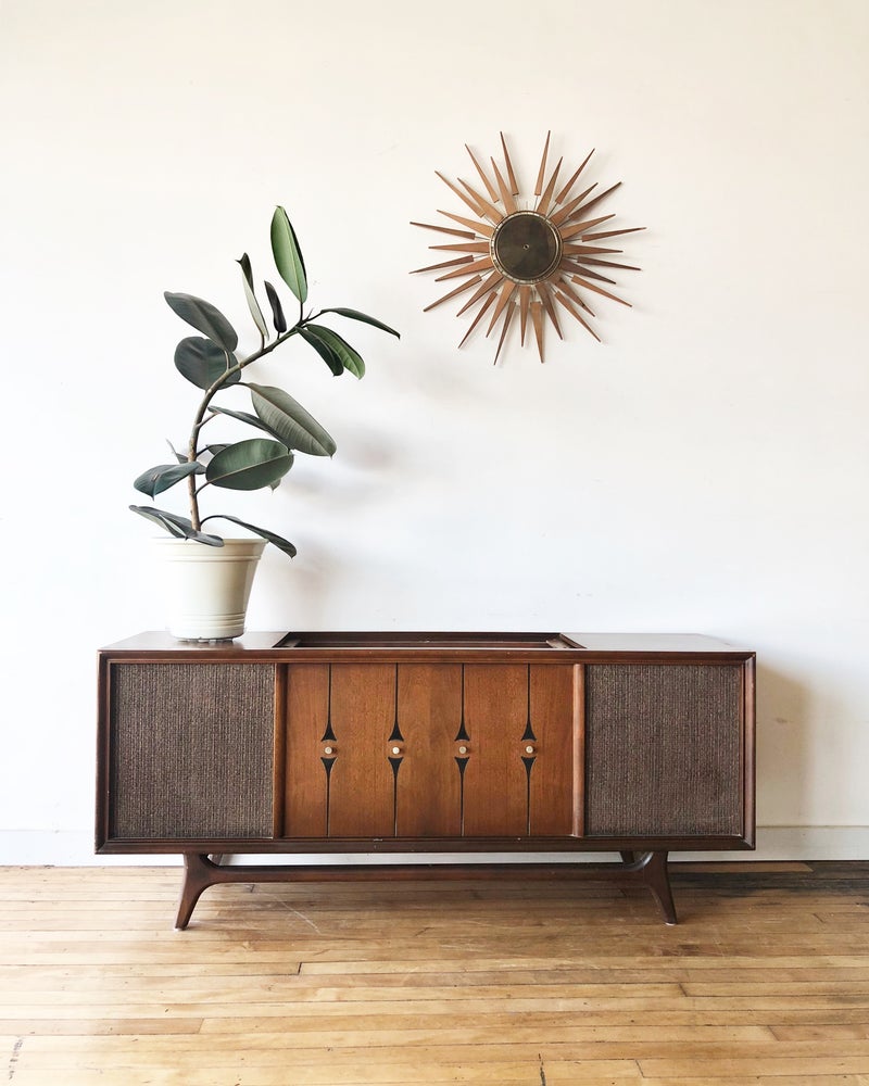Mid-Century RCA Victor Stereo Console