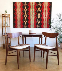 Mid-Century Danish Style Table & Chairs