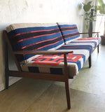 Mid-Century Danish Style Sofa in Pendleton Wool