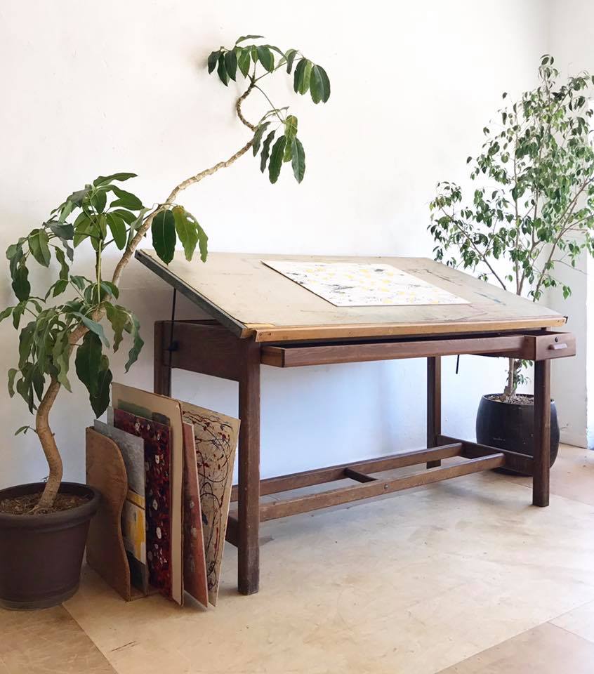 Vintage Drafting Table