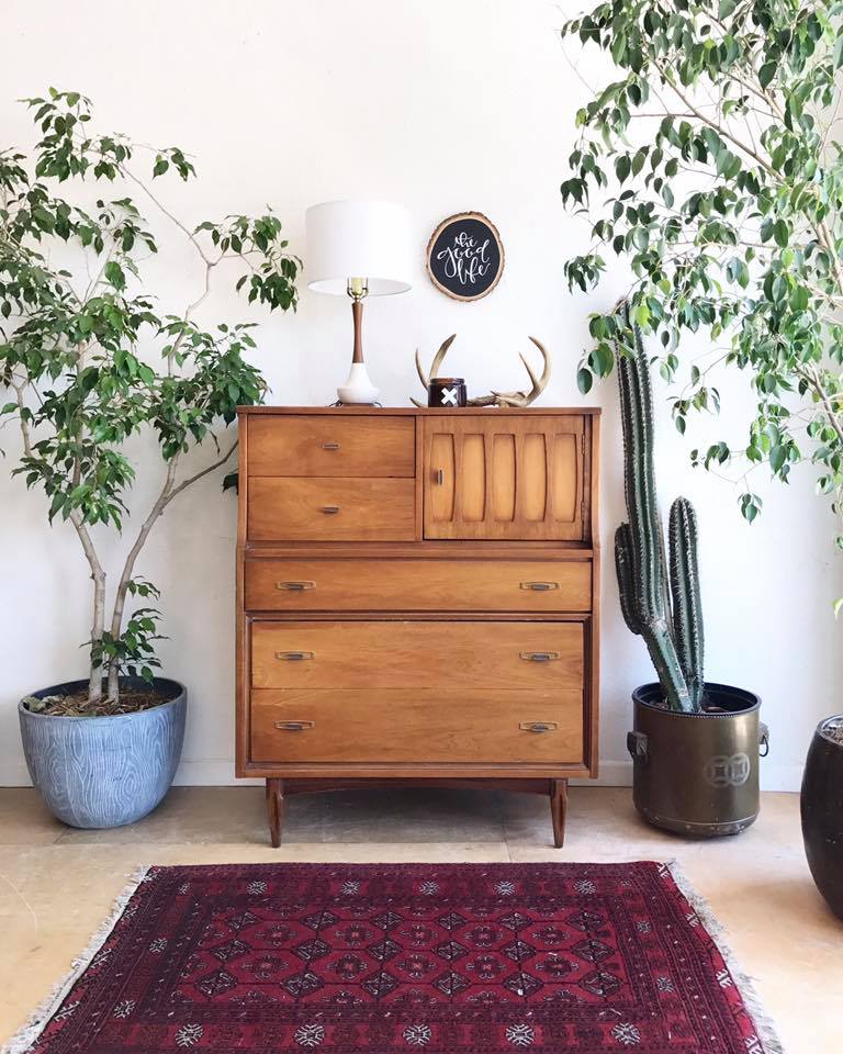 Vintage Gentleman's Dresser by Hooker Mainline