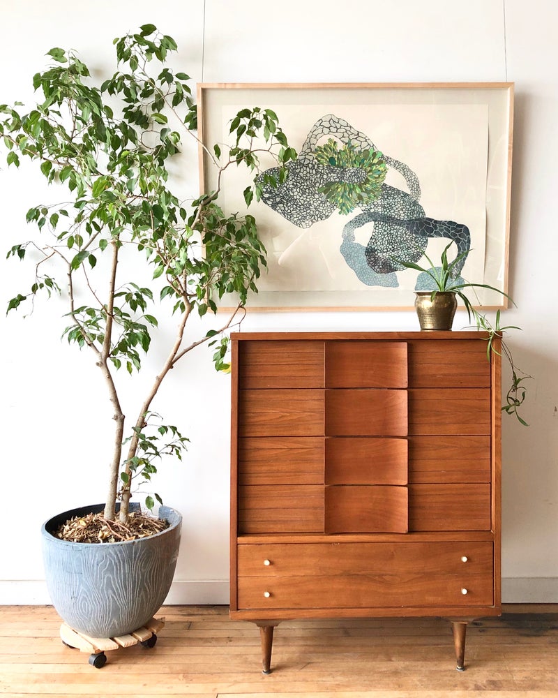 Mid-Century Five Drawer Dresser