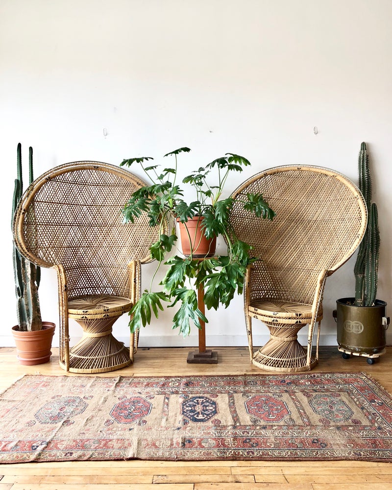 Vintage Peacock Chairs