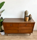 Mid Century Six Drawer Dresser