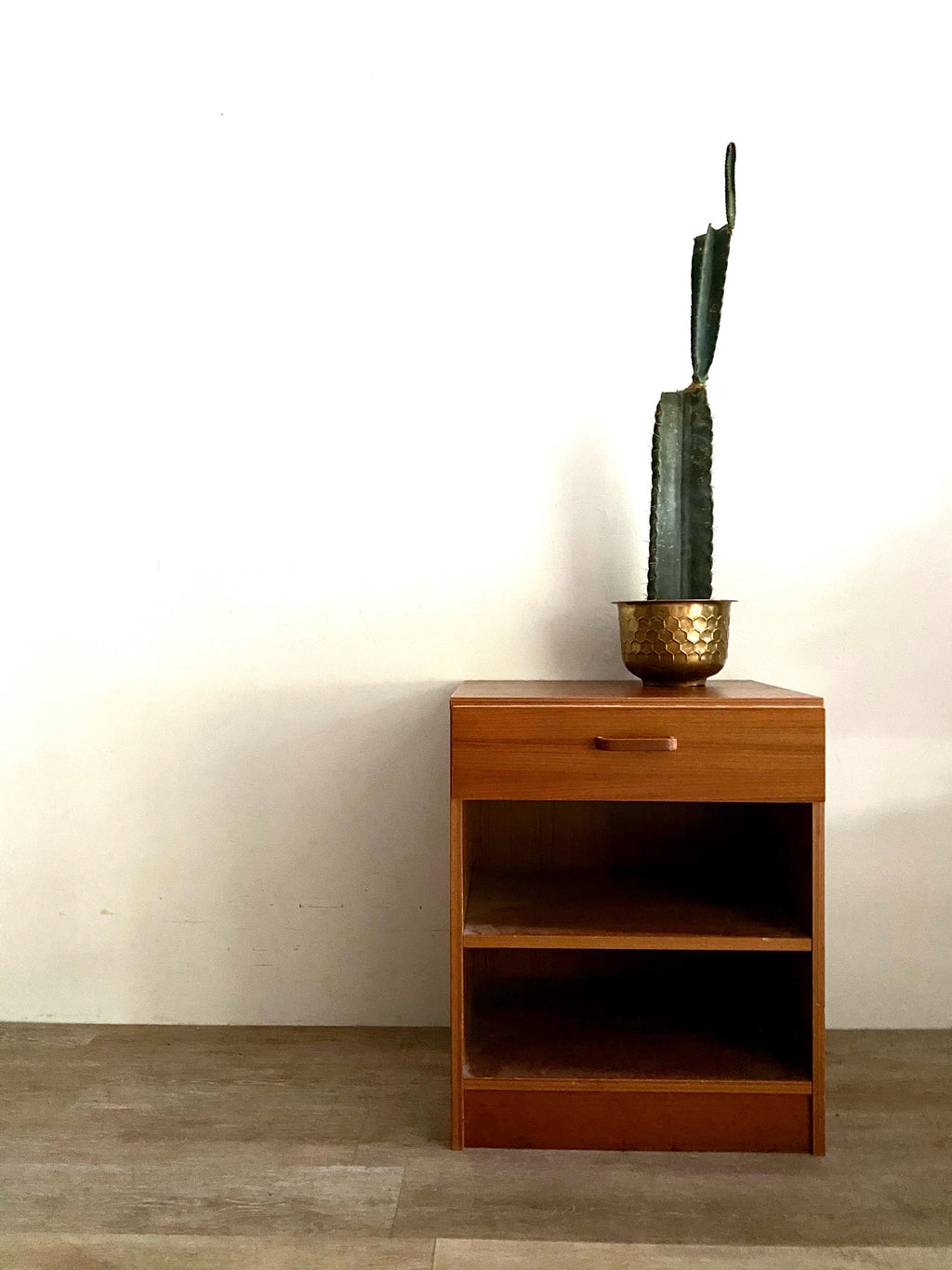 Vintage Teak Nightstand