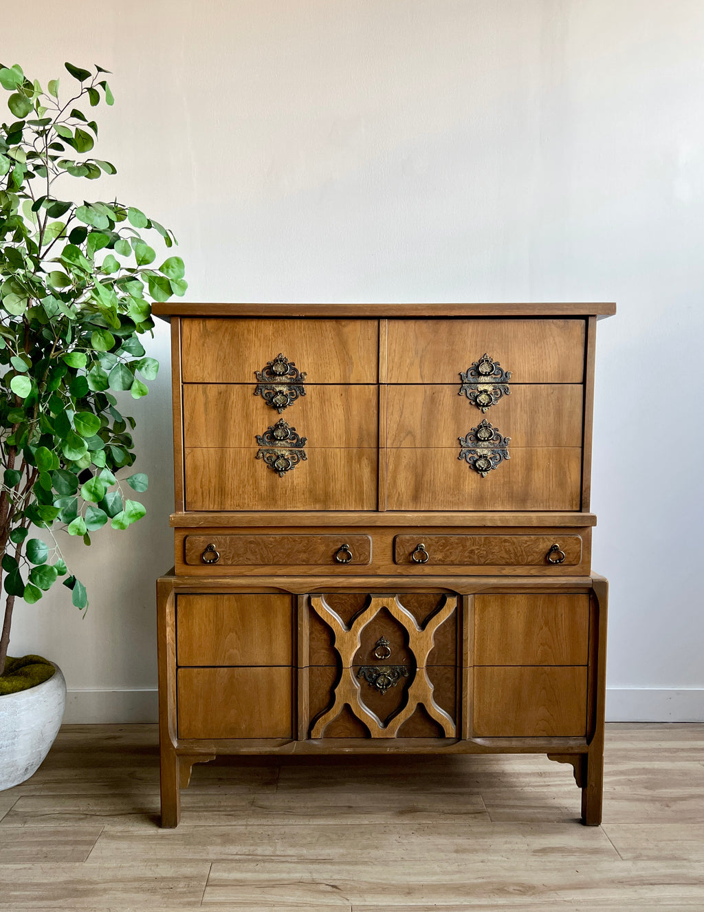 Vintage Mid Century Moroccan Style Dresser