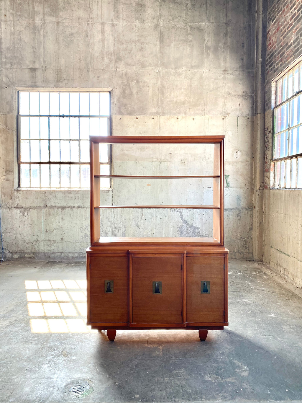 Vintage hutch / bookcase