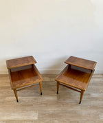 Pair of Mid Century Lane Acclaim End Tables / Nightstands