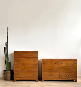 Pair of Vintage Mid Century Dressers