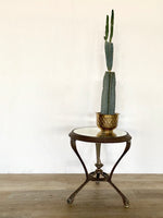Vintage Cast Iron Table / Night Stand / End Table