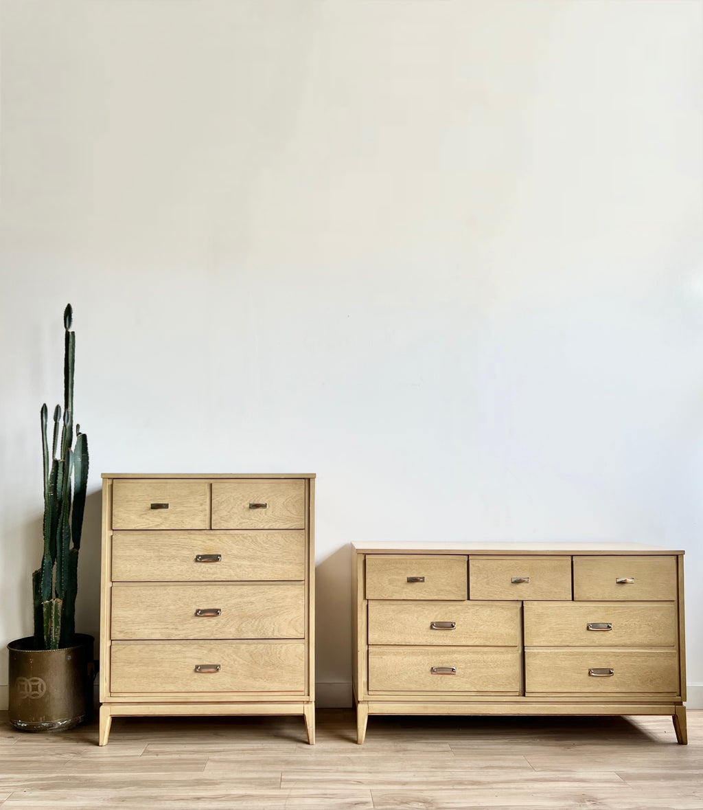 Pair of Mid Century Dressers by Hooker Mainline