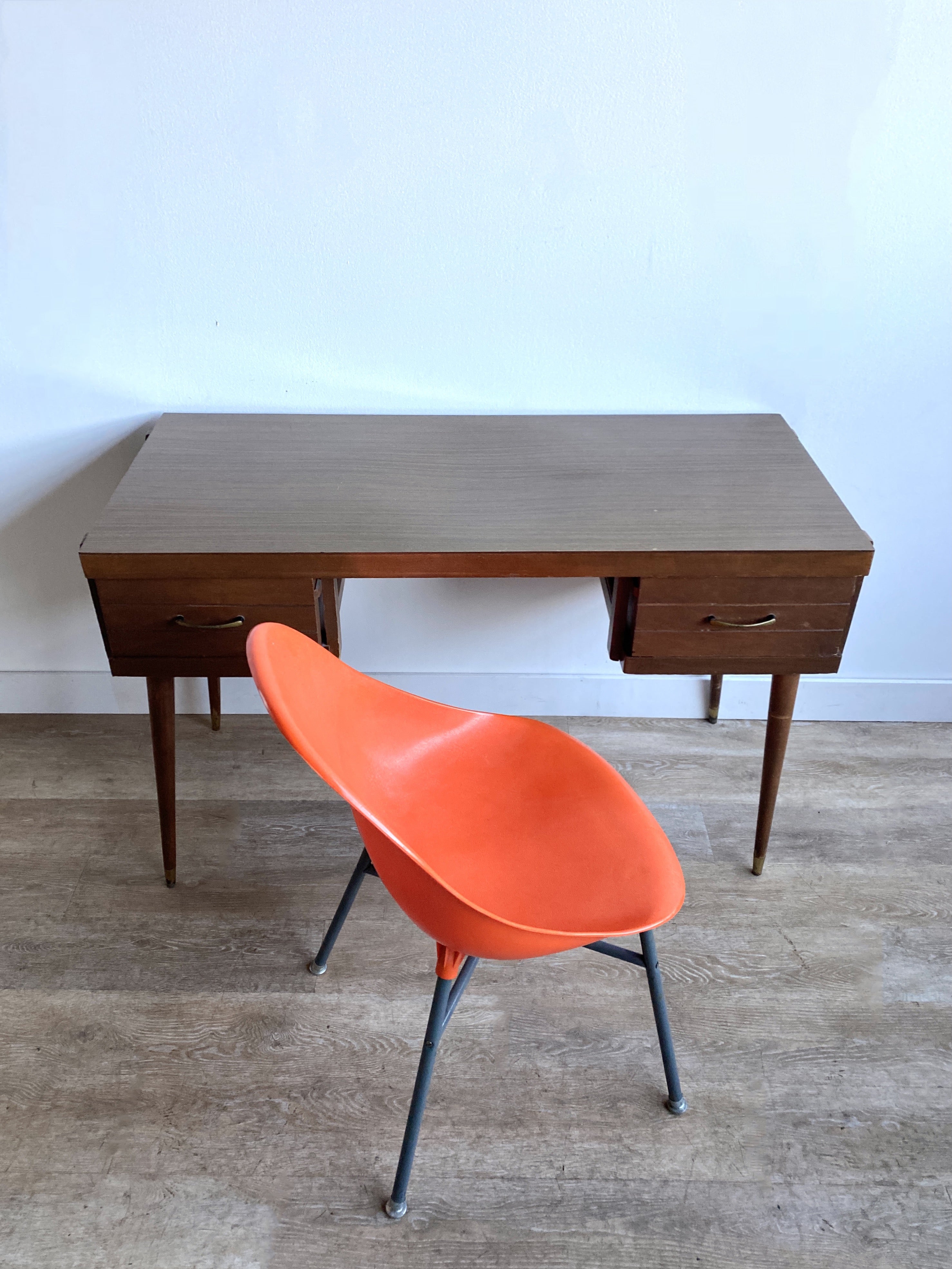 Mid Century Desk & Chair