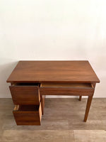Mid-Century Desk with Wood Top