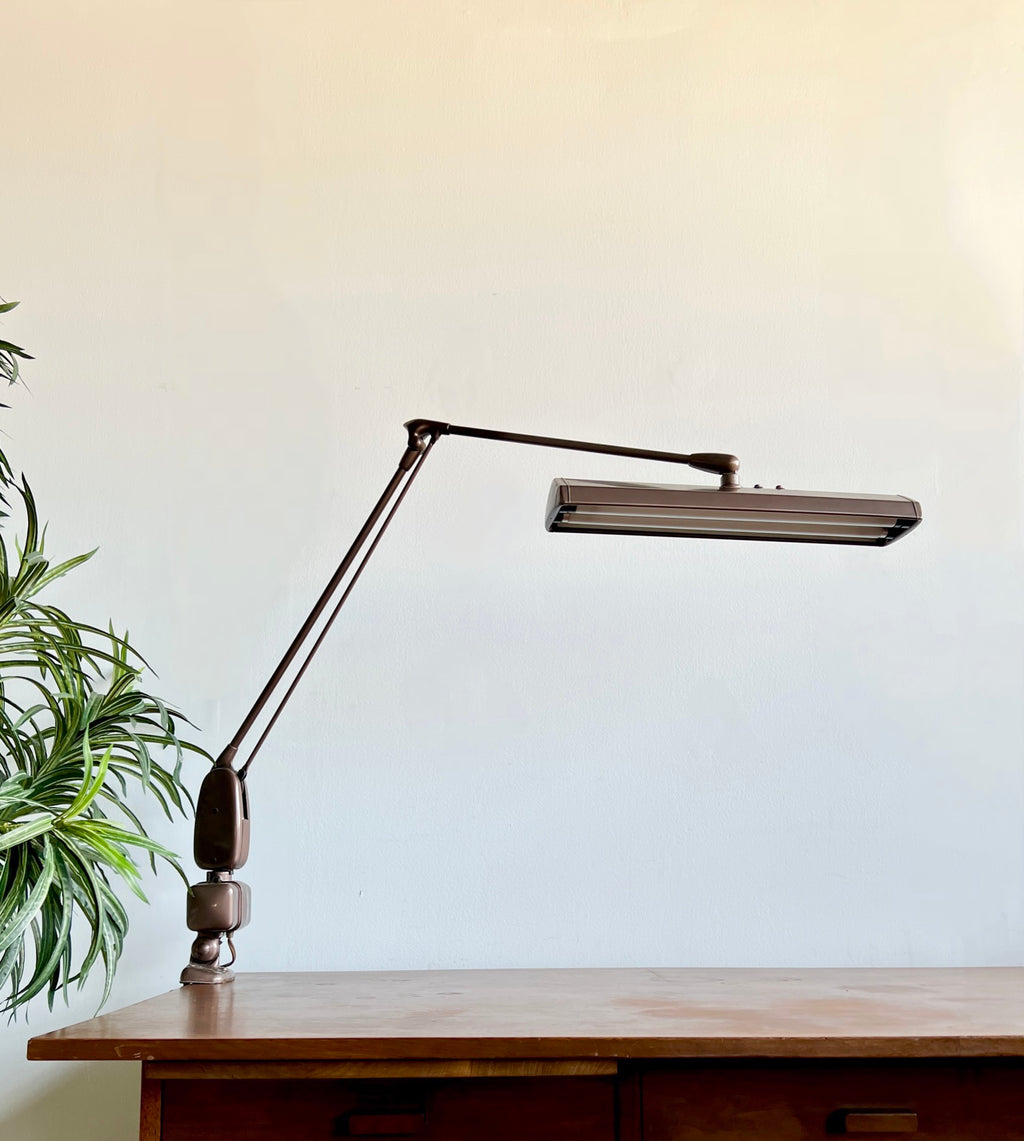 Large Vintage Drafting Lamp