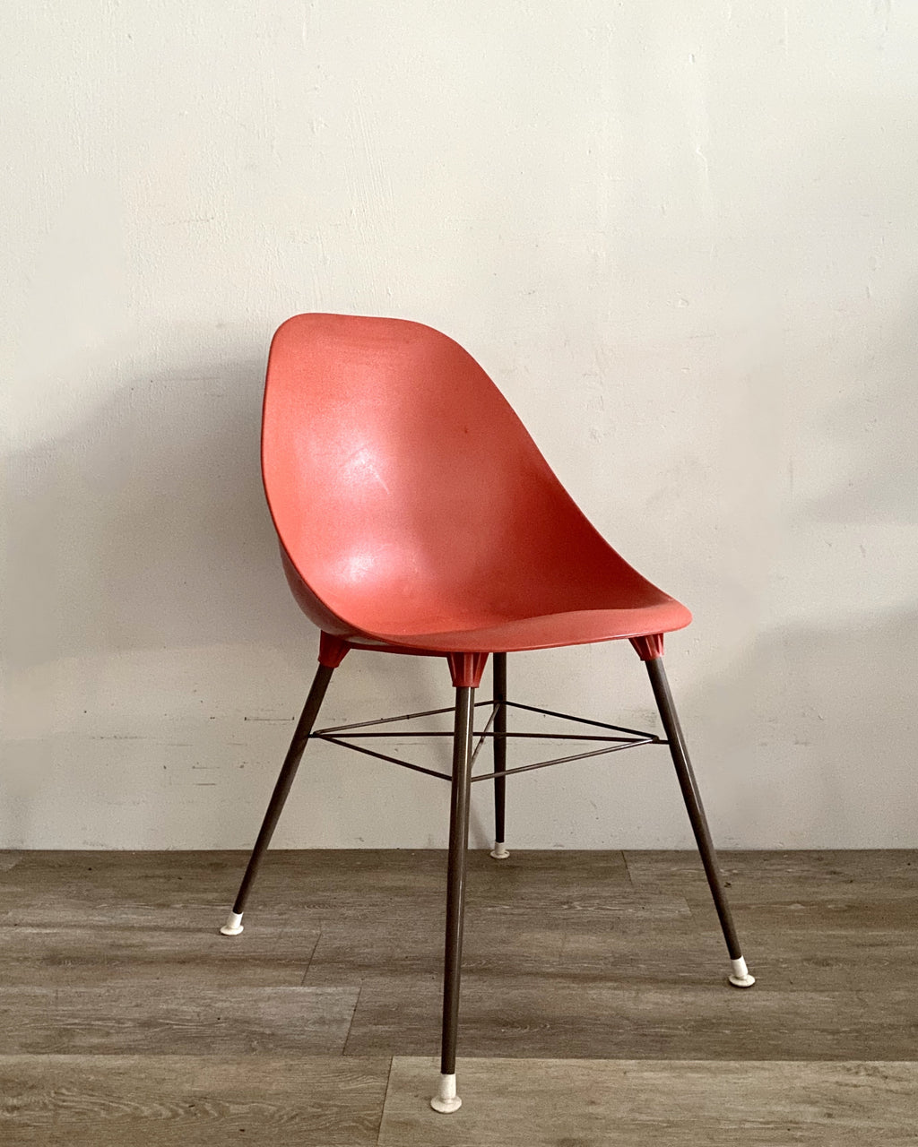 Vintage Orange Desk Chair