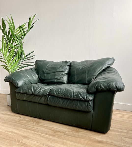 Dark Green Leather Sectional Sofa Matttroy