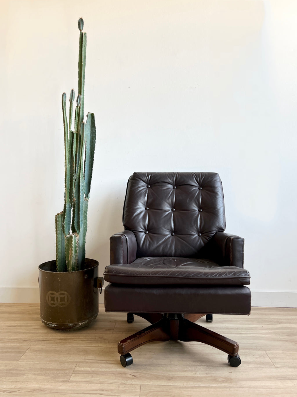 Vintage Leather Desk Chair