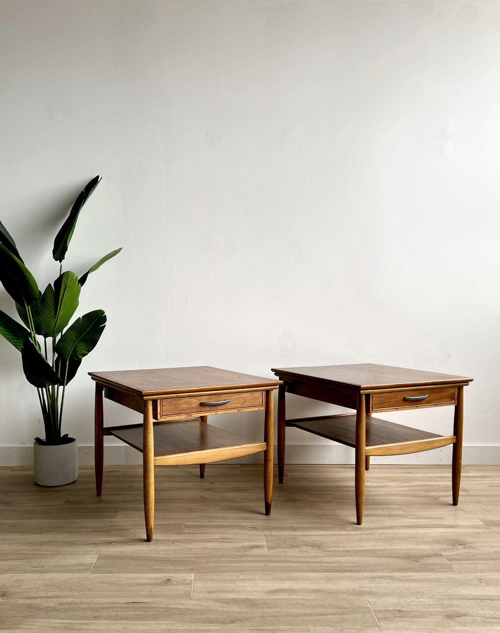 Pair of Vintage Mid Century End Tables / Nightstands