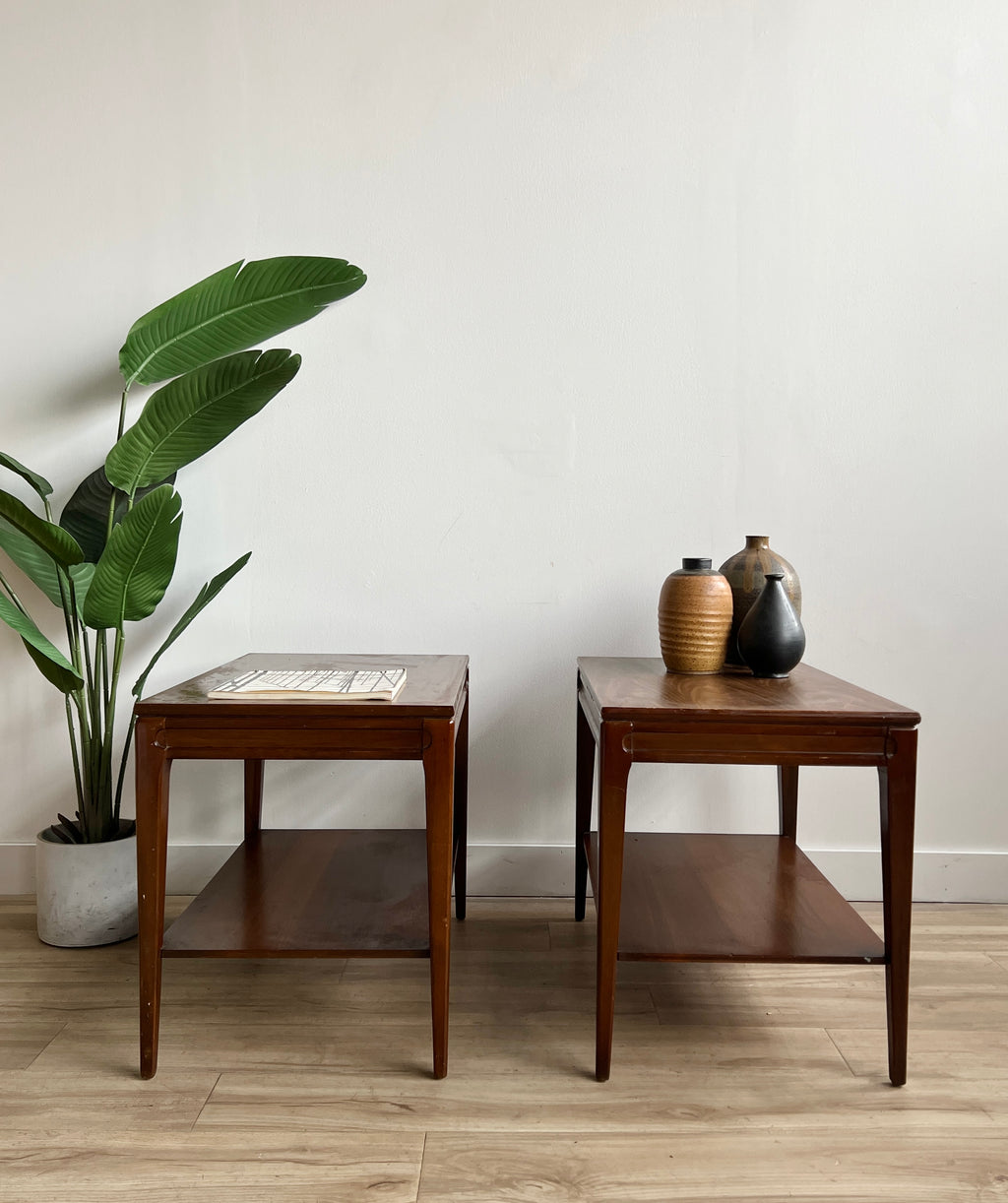 Pair of Vintage Mid Century End Tables / Nightstands