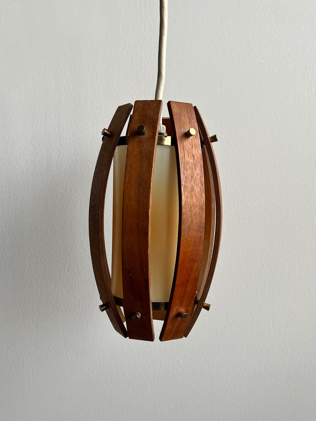 Small Mid Century Danish Style Pendant Light