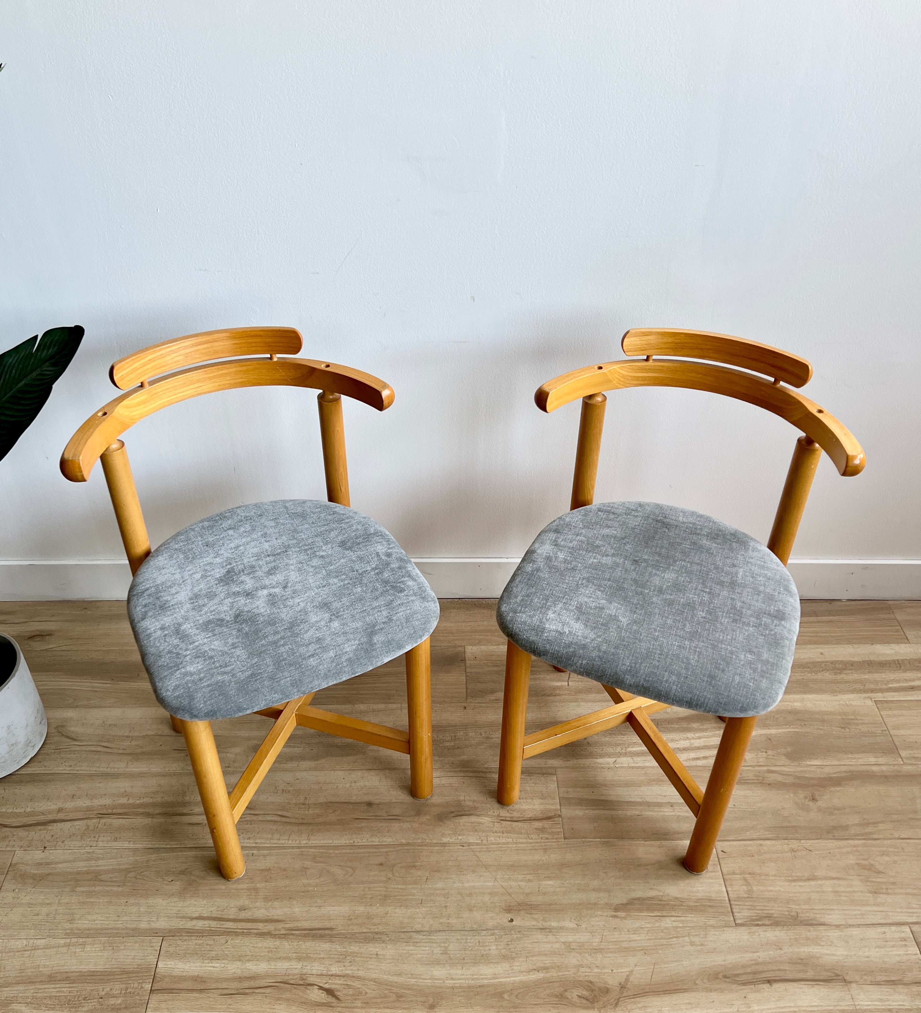 Pair of Vintage Danish Chairs by Gangso Mobler