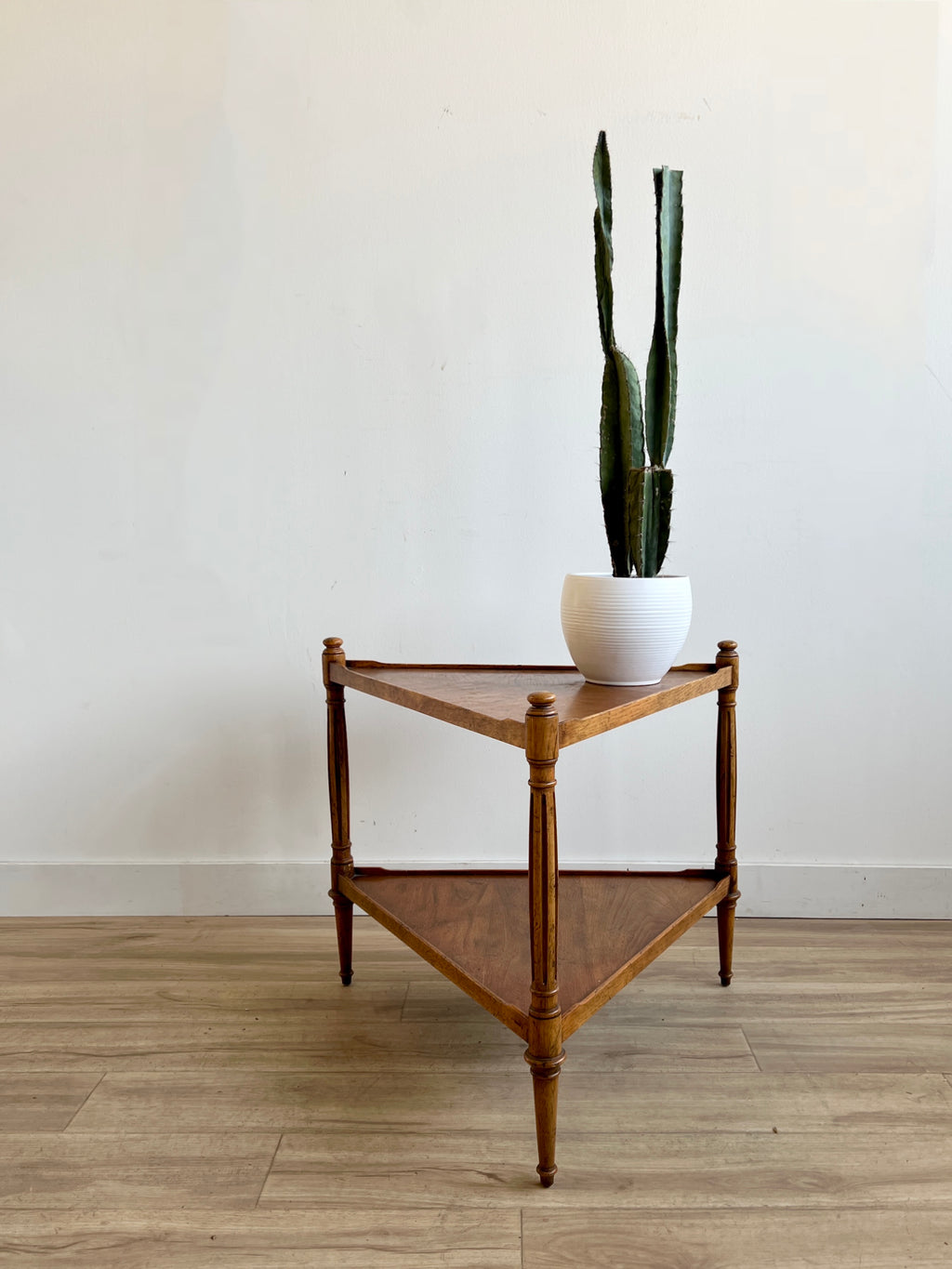 Vintage Mid Century Triangle Table