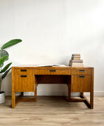 Vintage Campaign Style Desk