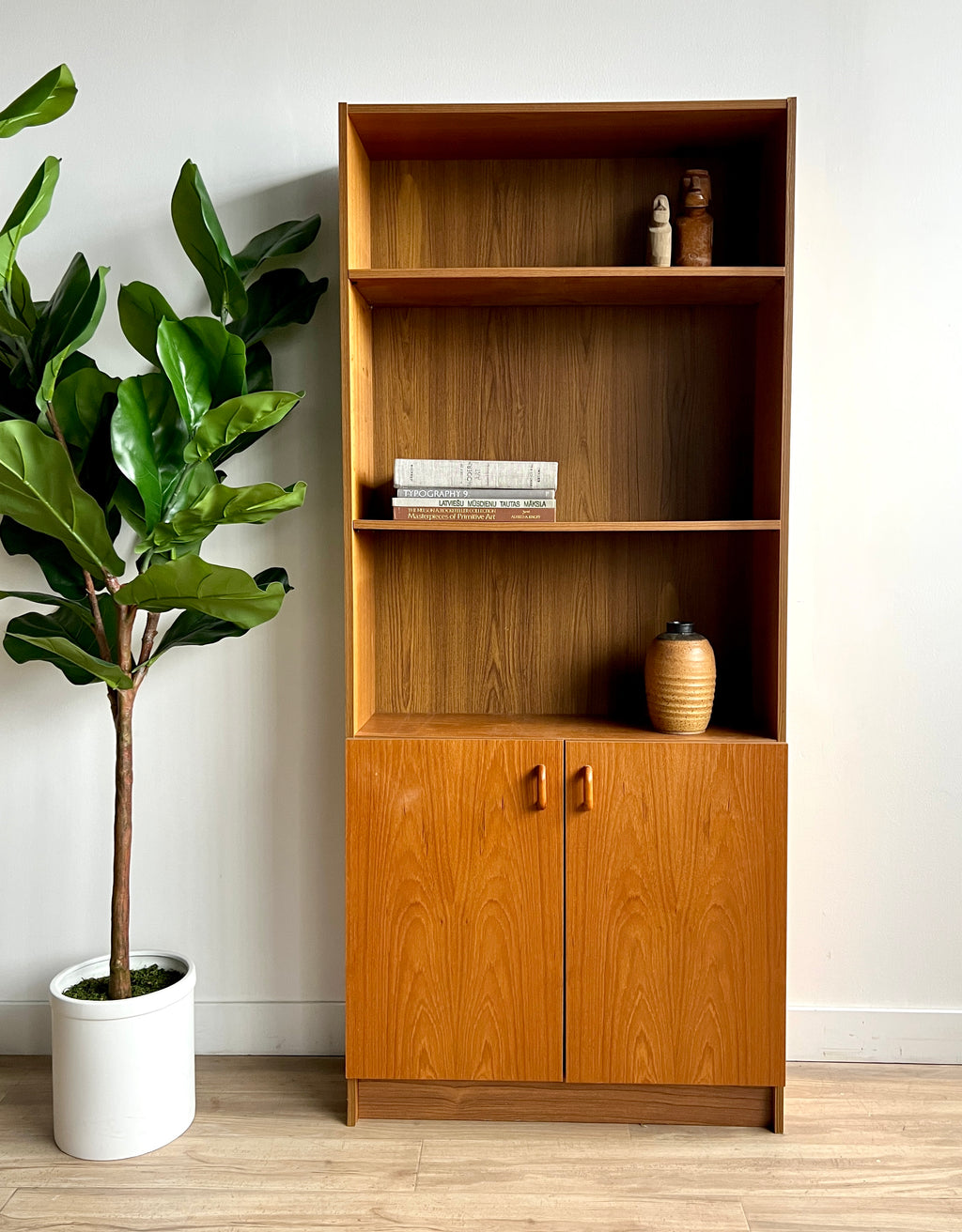 Vintage Danish Teak Shelving Unit