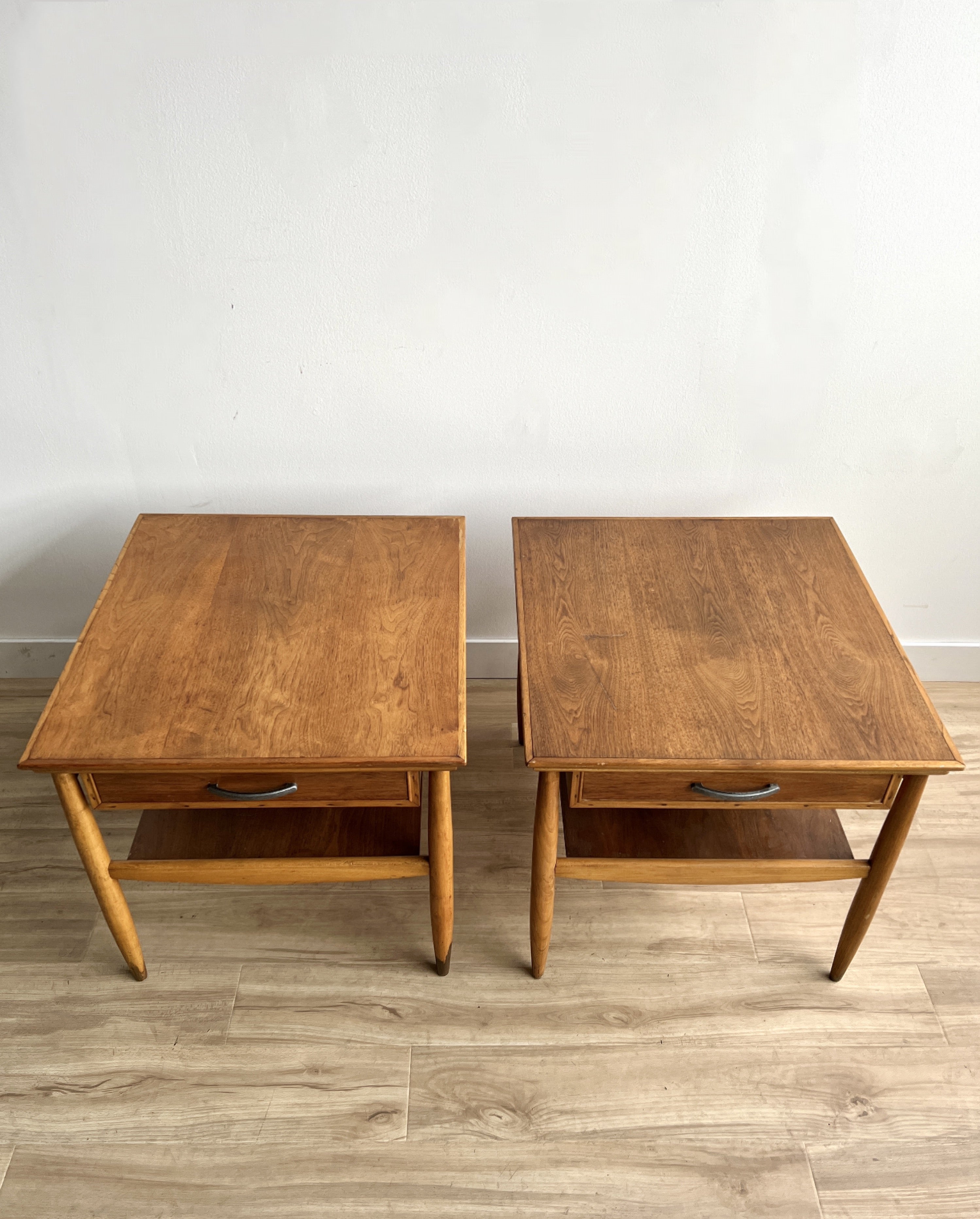 Pair of Vintage Mid Century End Tables / Nightstands