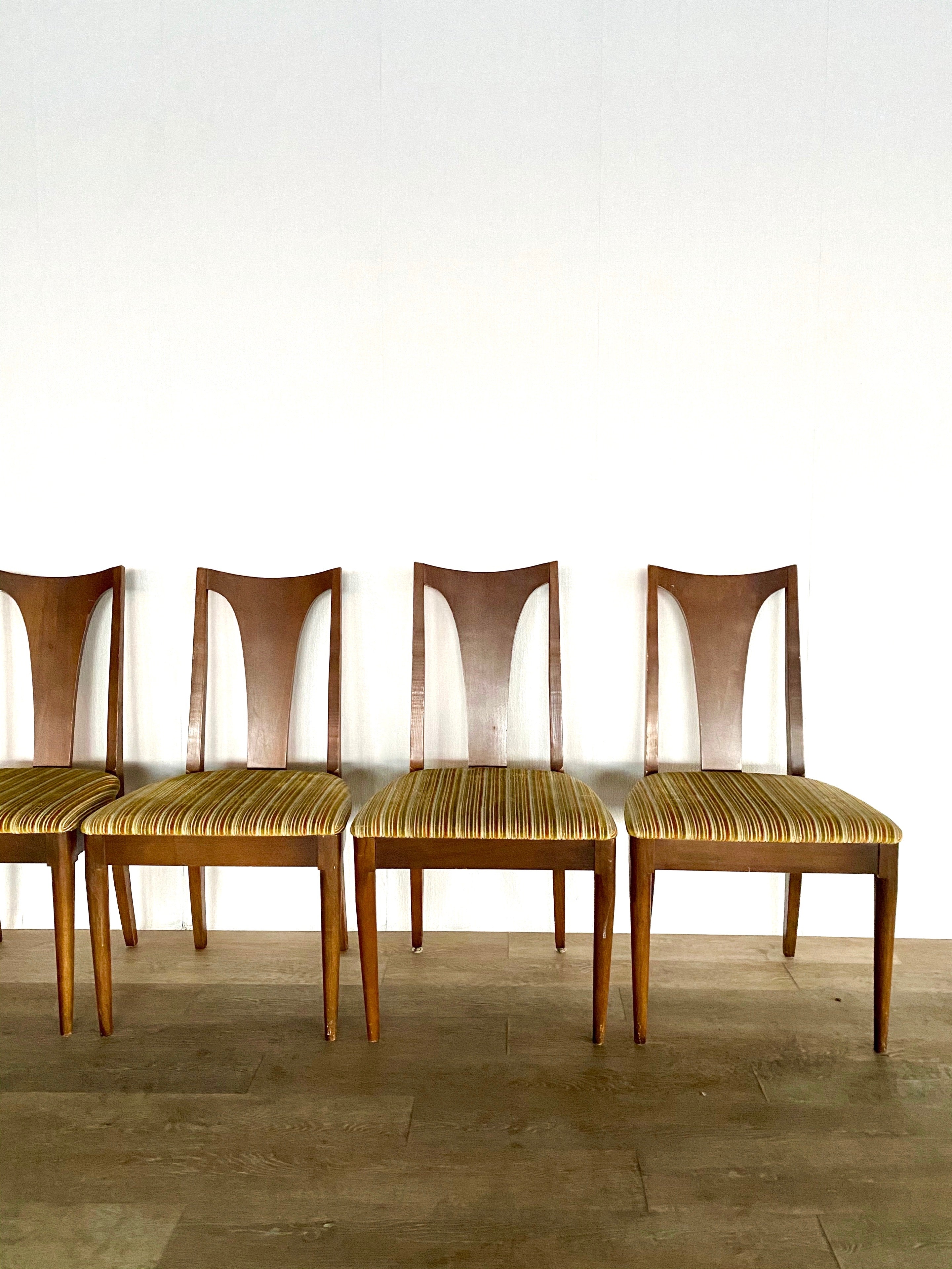 Set of Four Broyhill Brasilia Dining Chairs
