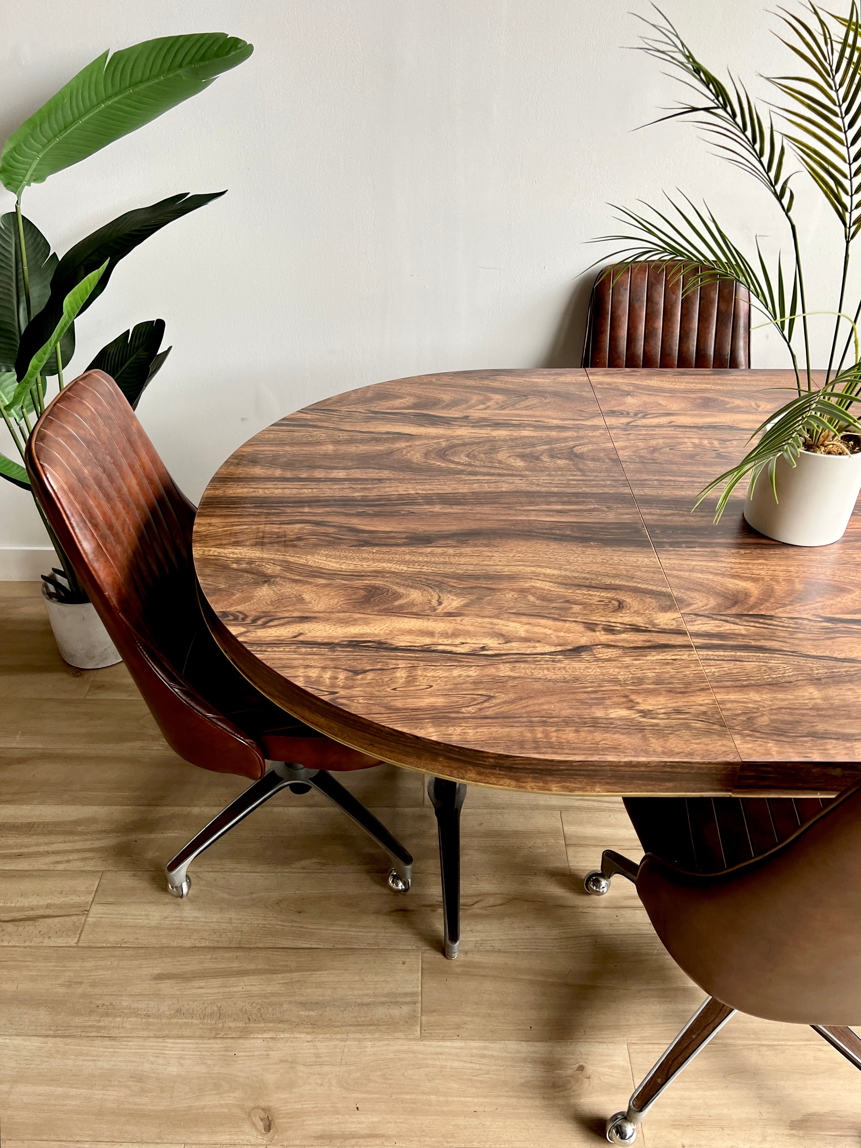 Vintage Mid Century Dining Set w/ Leaf by Chromecraft – Home and Closet ...