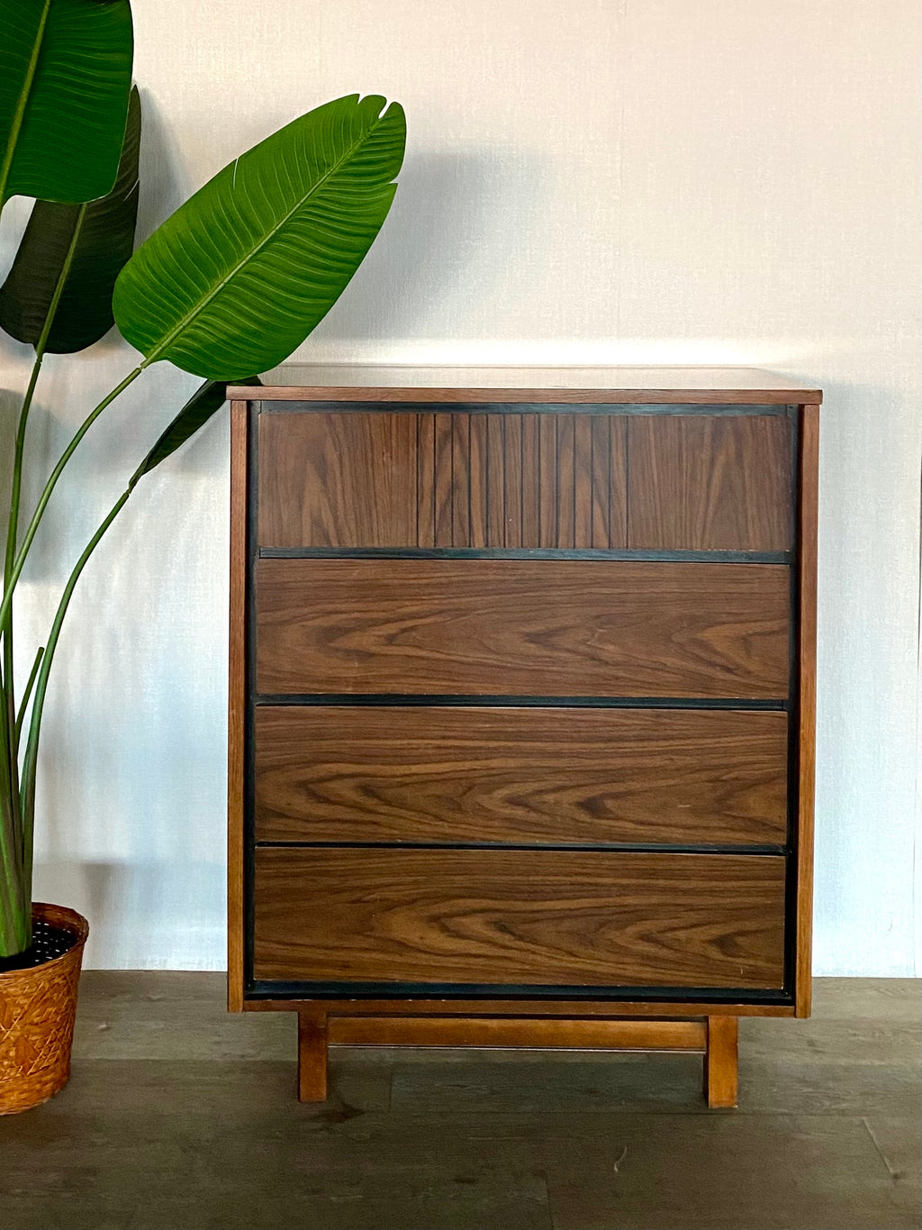 Tall Mid-Century Dresser