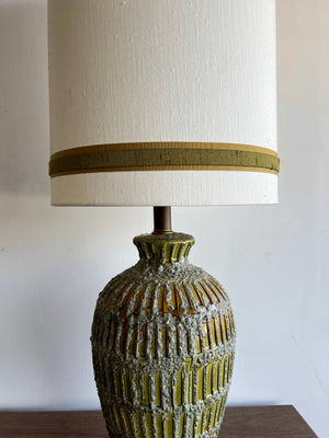 Large Vintage Mid Century Ceramic Lamp