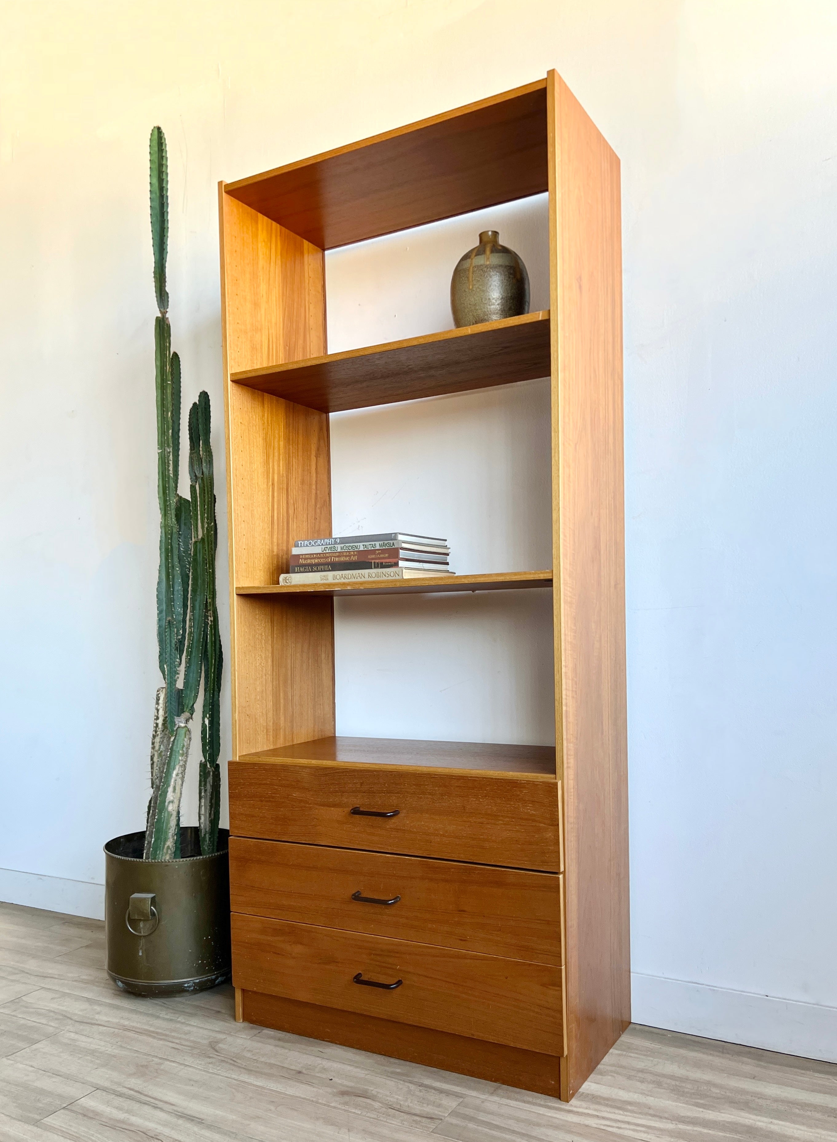 Vintage Danish Teak Wall Unit Shelf