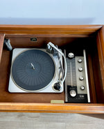 Vintage Mid Century Record Console