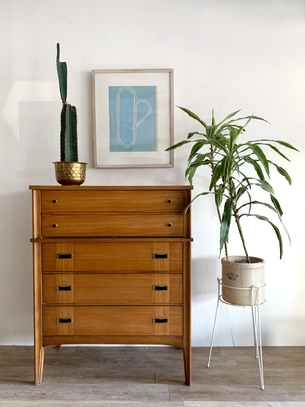 Four Drawer Mid Century Dresser