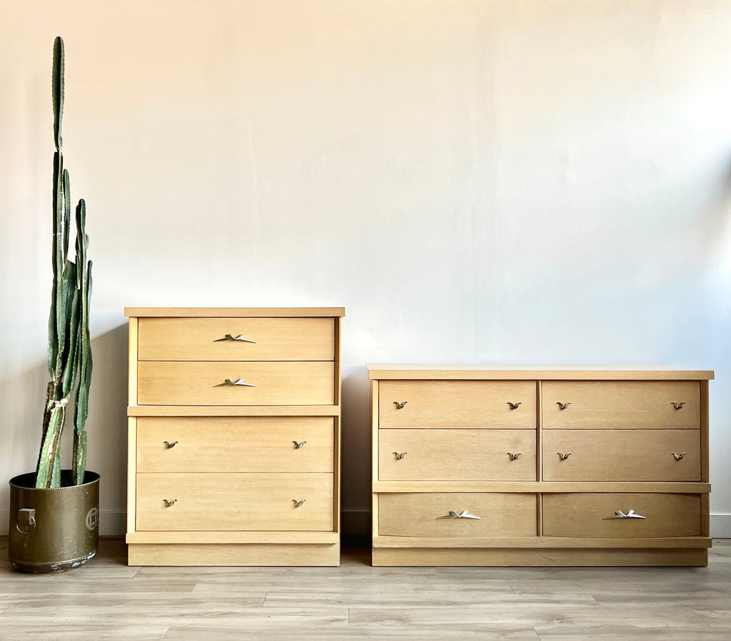 Pair of Vintage Mid Century Dressers