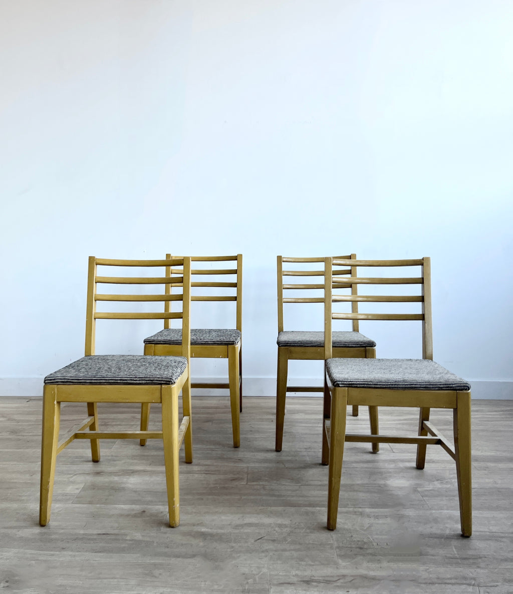 Set of Four Vintage Dining Chairs