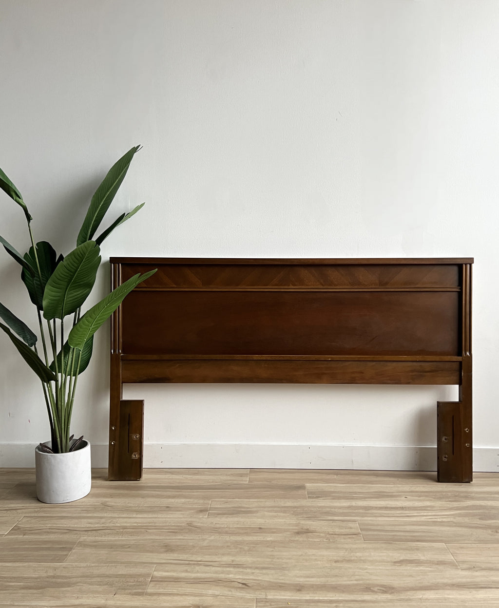 Vintage Queen Mid Century Headboard