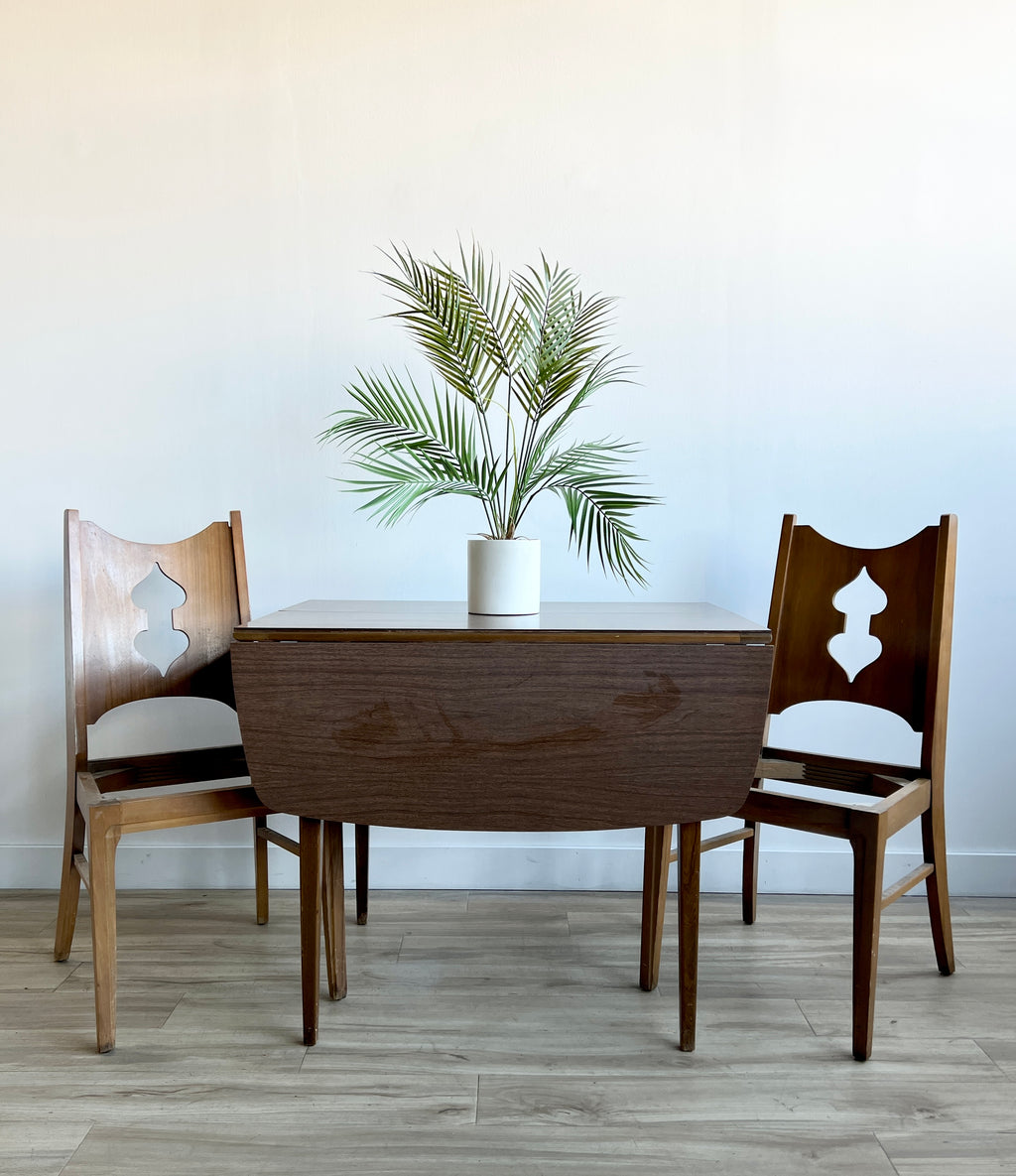 Vintage Mid Century Dining Set with Upholstery Service