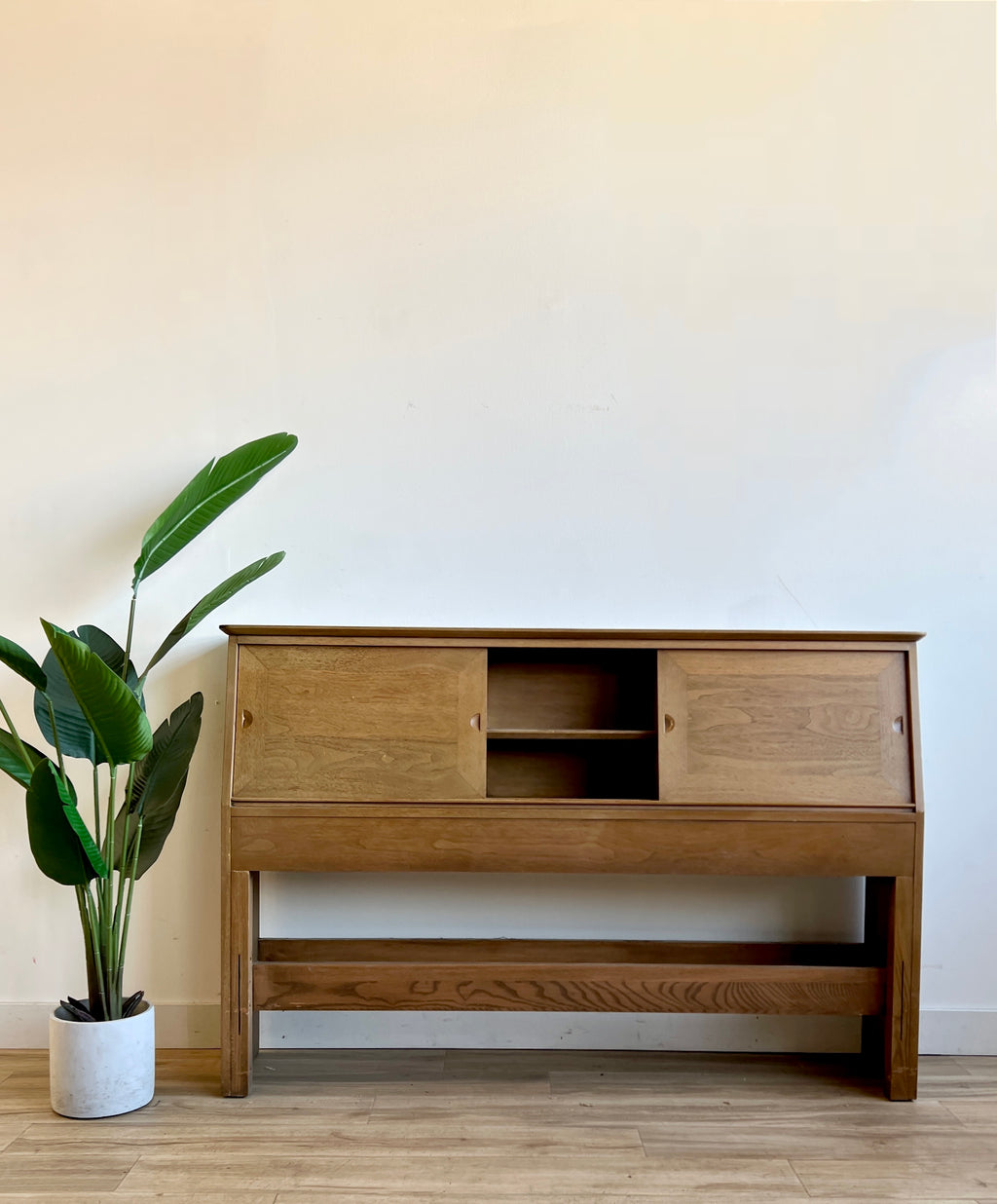 Vintage Mid Century Queen Headboard